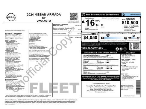 Used 2024 Nissan Armada SV image 16