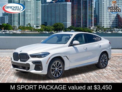 Used 2022 BMW X6 xDrive40i w/ M Sport Package AWD/4WD image 1