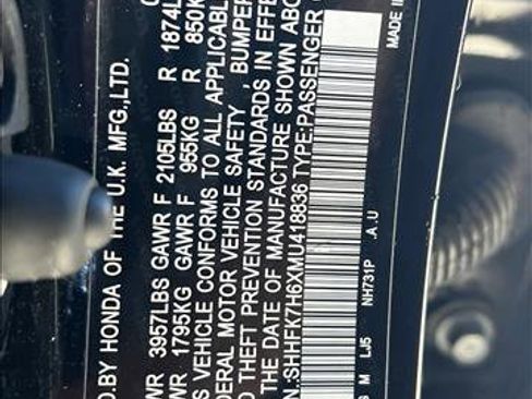 Used 2021 Honda Civic EX image 27