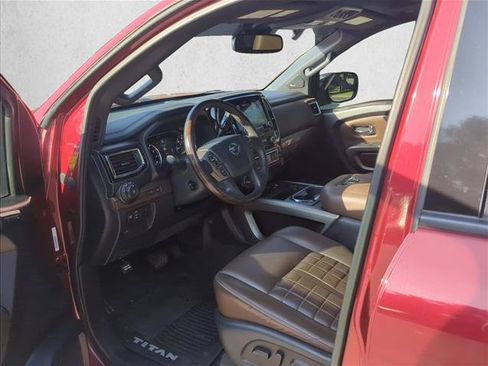 Used 2021 Nissan Titan Platinum Reserve w/ Moonroof Package AWD/4WD image 9