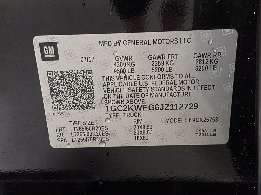 Used 2018 Chevrolet Silverado 2500 LTZ w/ Vortec Plus Package AWD/4WD image 17