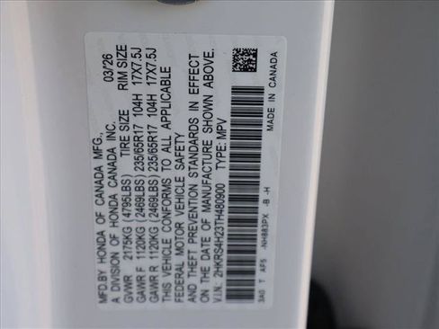 New 2026 Honda CR-V LX image 17