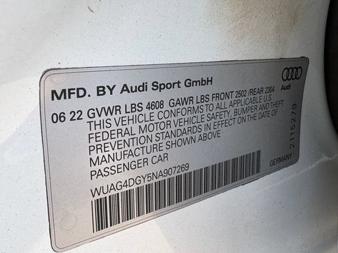 Used 2022 Audi RS 3 AWD/4WD image 6
