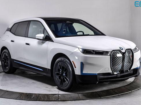 Used 2023 BMW iX xDrive50 w/ BMW I Signature Blue Package image 1