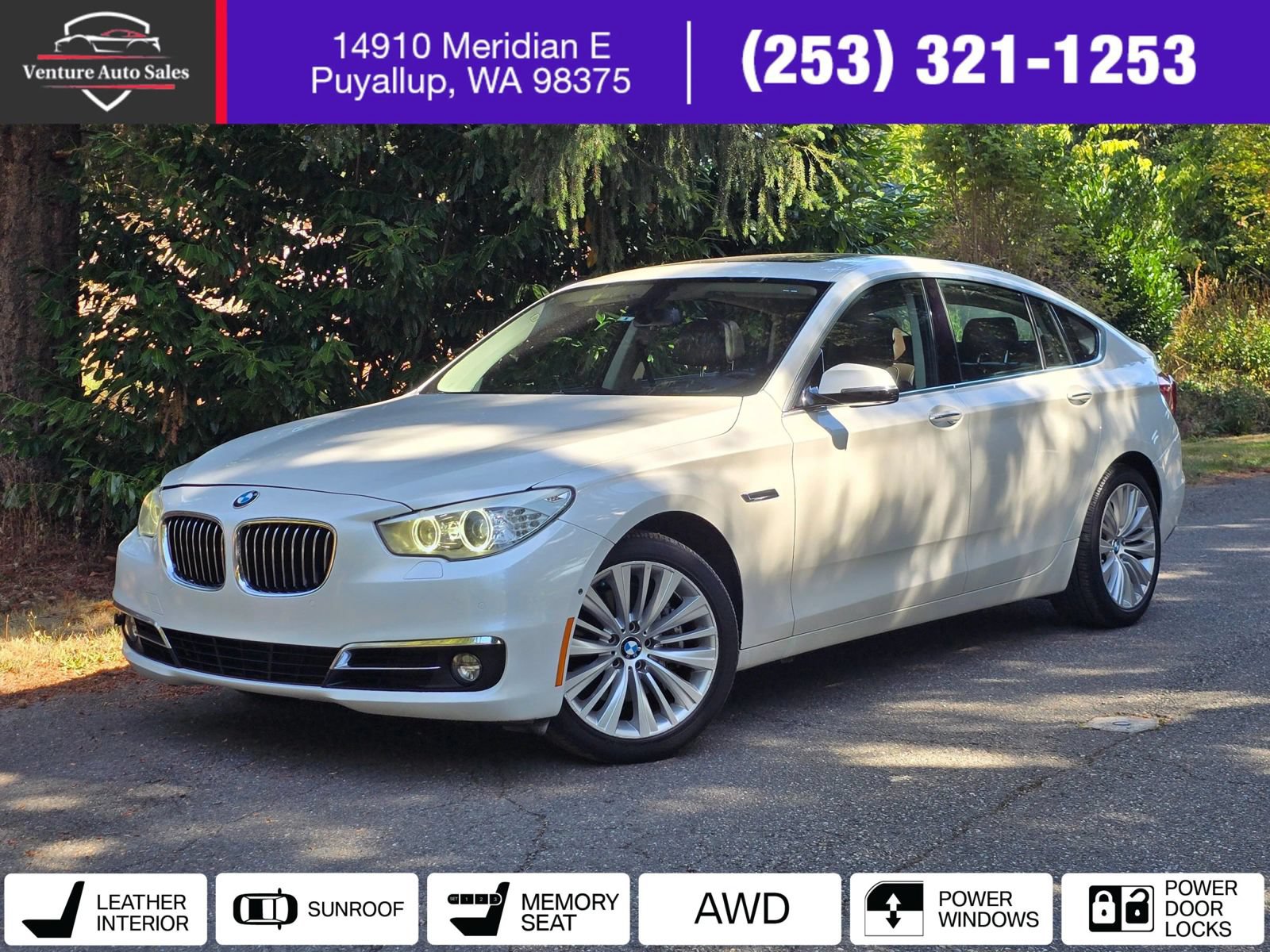 Used 2015 BMW 535i Gran Turismo xDrive AWD/4WD image 1