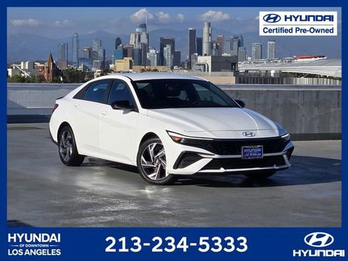 Certified 2025 Hyundai Elantra Sport w/ Cargo Package FWD image 1