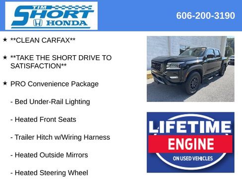 Used 2023 Nissan Frontier PRO-4X w/ Pro-4X Premium Package AWD/4WD image 5
