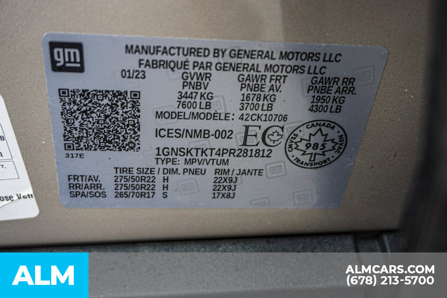 Used 2023 Chevrolet Tahoe High Country AWD/4WD image 61