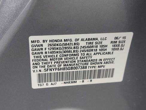 Used 2016 Honda Pilot EX-L image 33
