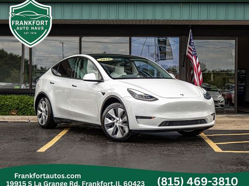 Used 2020 Tesla Model Y Long Range AWD/4WD image 1