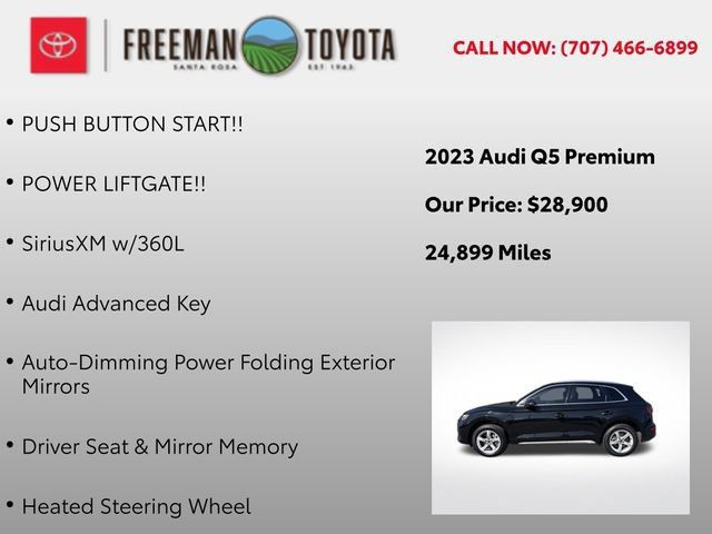 Used 2023 Audi Q5 2.0T Premium w/ Convenience Package AWD/4WD image 10