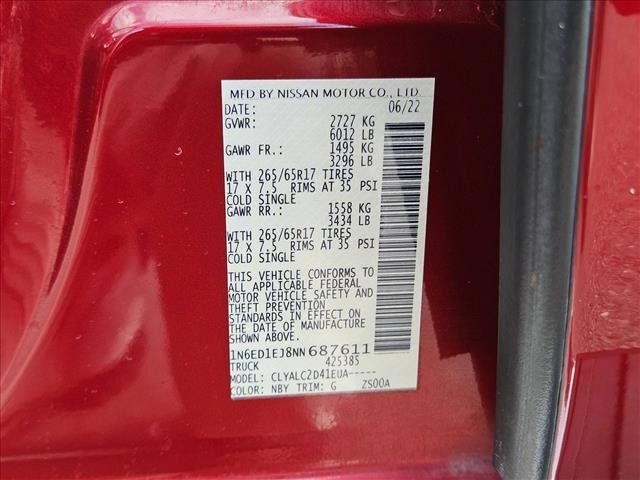 Used 2022 Nissan Frontier SV RWD image 23