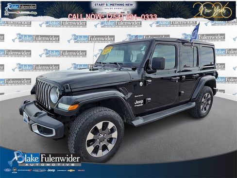 Used 2020 Jeep Wrangler Unlimited Sahara image 1