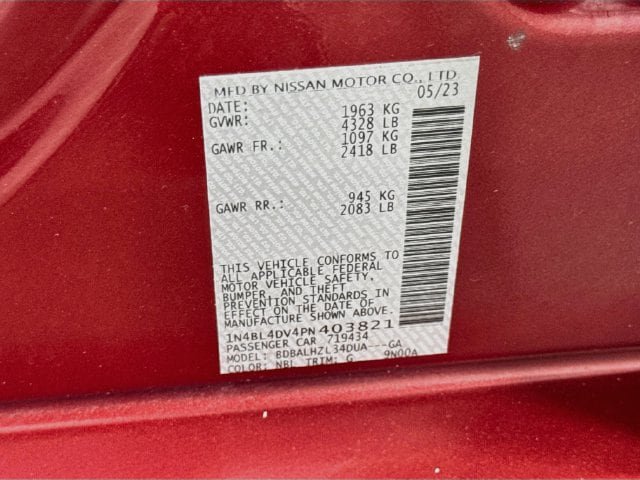 Used 2023 Nissan Altima 2.5 SV FWD image 29