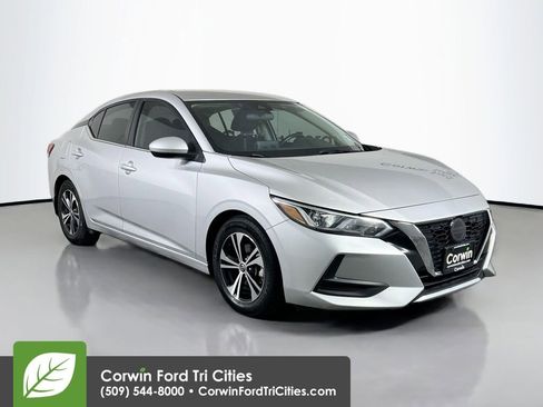 Used 2021 Nissan Sentra SV FWD image 1