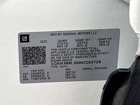 Used 2021 GMC Acadia SLT image 35