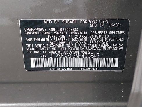 Used 2021 Subaru Forester Touring w/ Popular Package #2 image 14