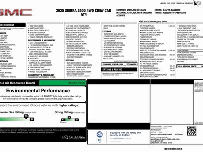 New 2025 GMC Sierra 2500 AT4 w/ AT4 Premium Plus Package