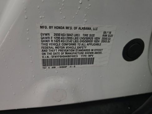 Used 2019 Honda Pilot Elite image 16