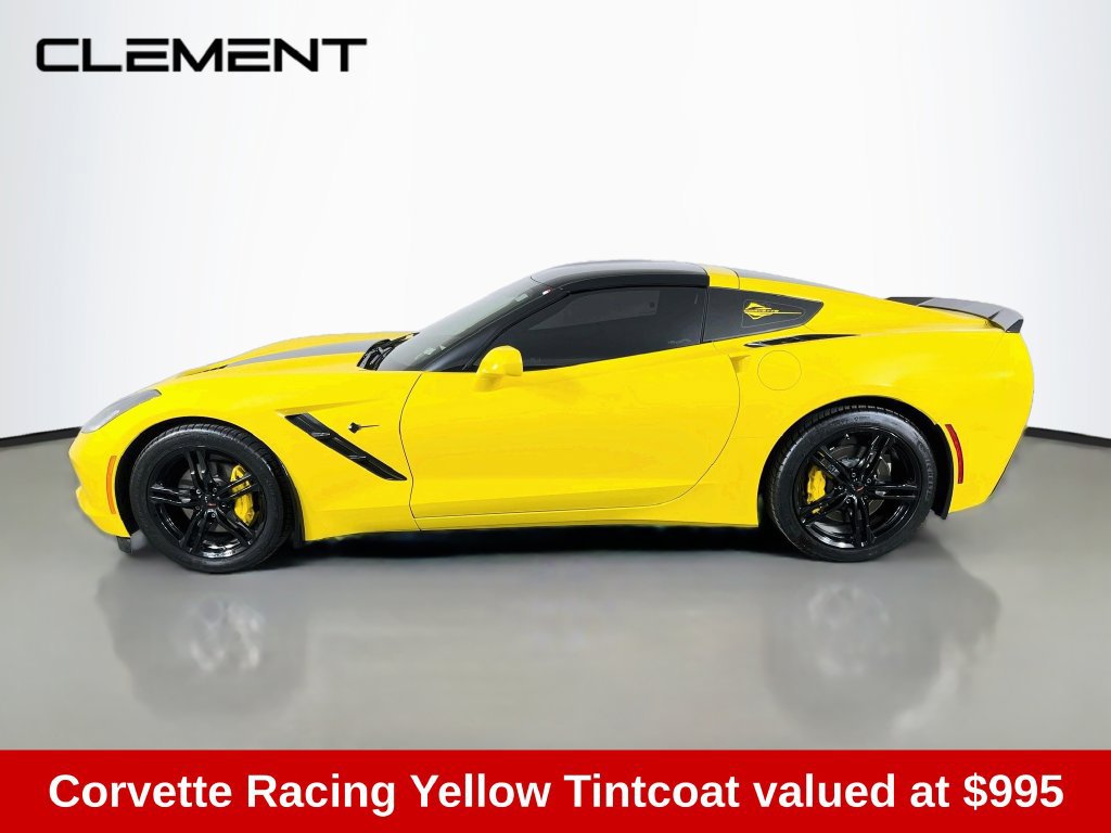 Used 2016 Chevrolet Corvette Stingray Coupe w/ Carbon Flash Badge Package RWD image 4