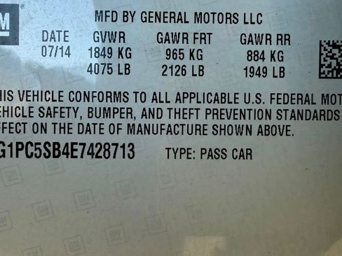 Used 2014 Chevrolet Cruze LT w/ Technology Package image 26