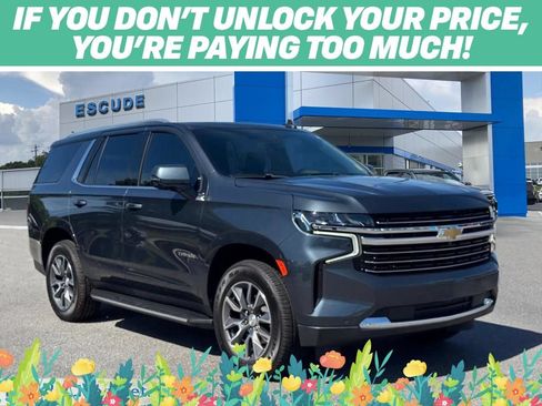Used 2021 Chevrolet Tahoe LT w/ LT Signature Package AWD/4WD image 1