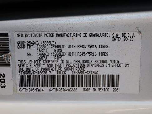 Used 2022 Toyota Tacoma SR image 33