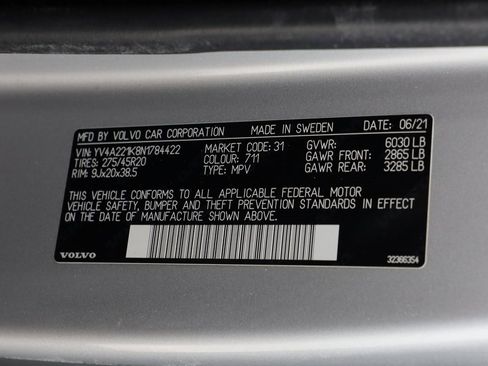 Used 2022 Volvo XC90 T6 Momentum w/ Climate Package image 26