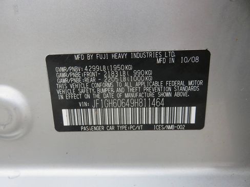 Used 2009 Subaru Impreza 2.5i AWD/4WD image 38