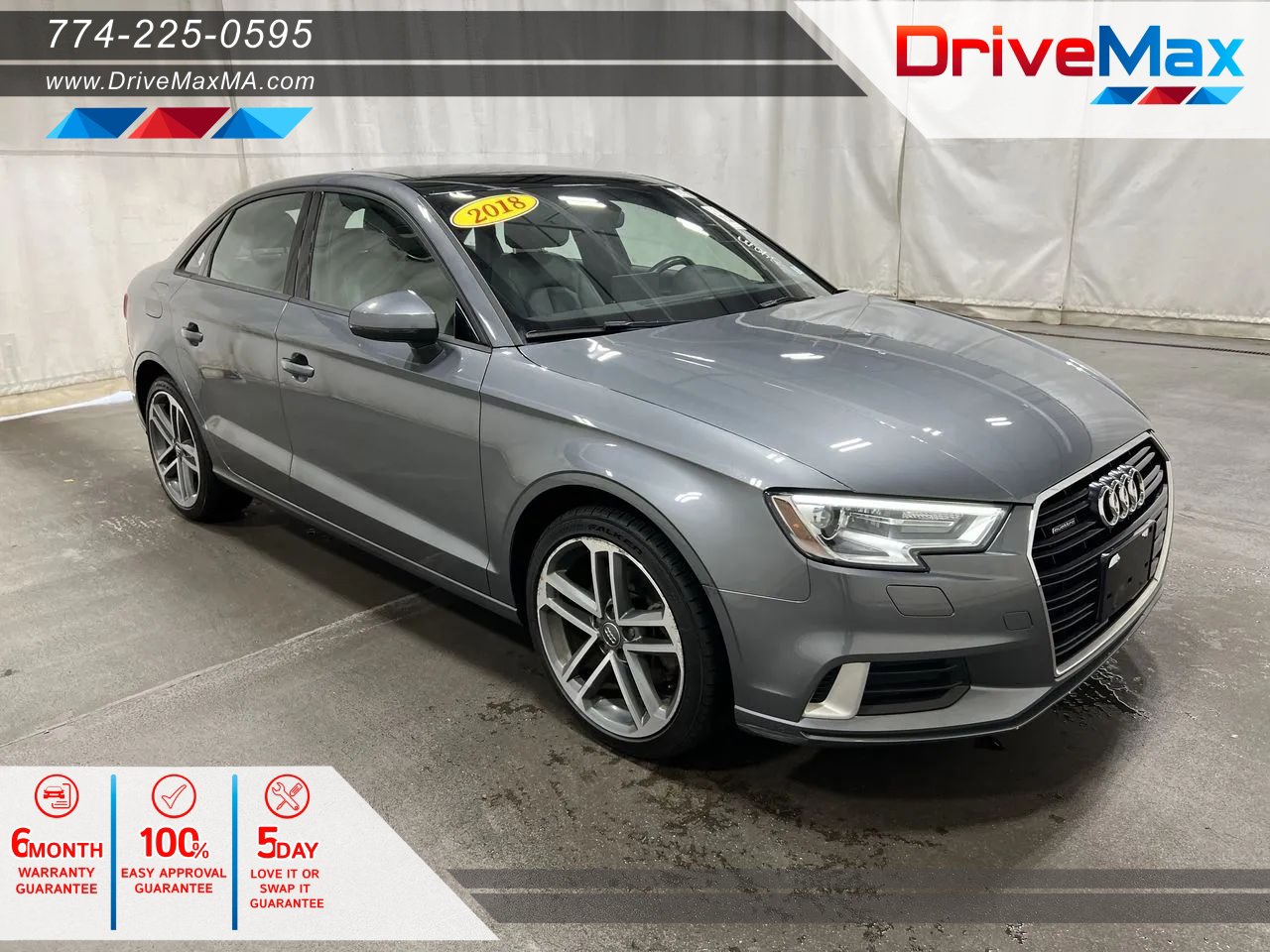 Used 2018 Audi A3 2.0T Premium w/ Convenience Package AWD/4WD image 1