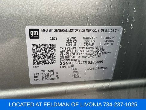 Used 2024 Chevrolet Blazer LT w/ Midnight/Sport Edition image 10