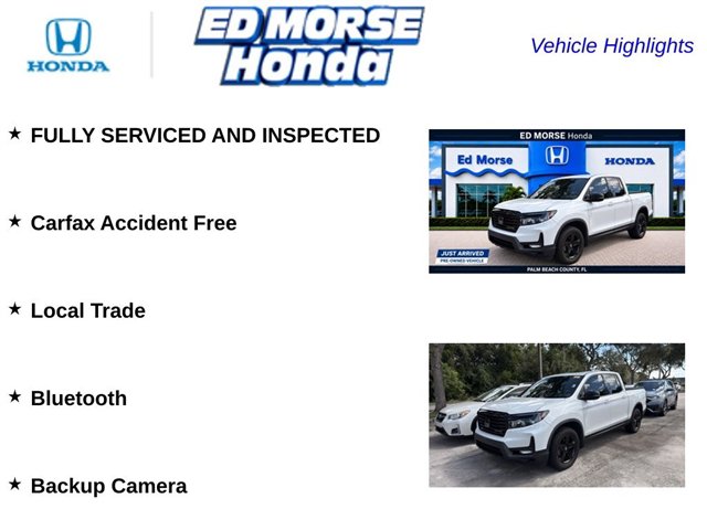 Certified 2023 Honda Ridgeline Black Edition image 6