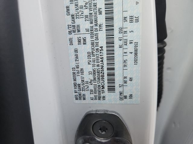 Certified 2022 Ford Escape SE AWD/4WD image 20