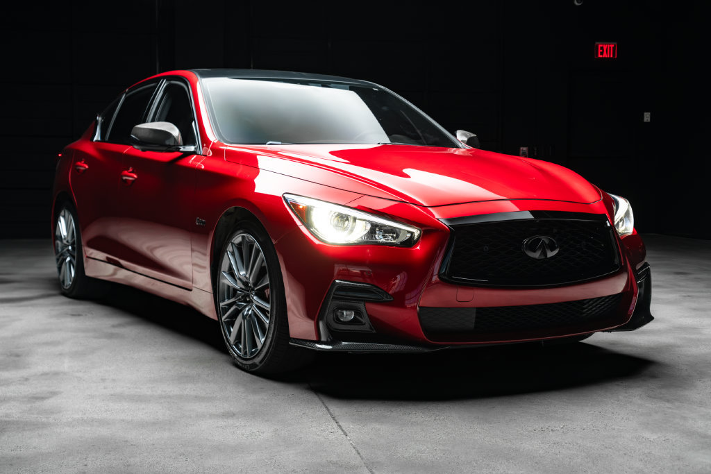 Used 2022 INFINITI Q50 Red Sport 400 RWD image 5