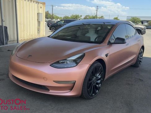 Used 2022 Tesla Model 3 Performance AWD/4WD image 1