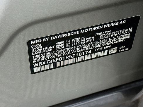 Used 2024 BMW X1 xDrive28i w/ Convenience Package image 12