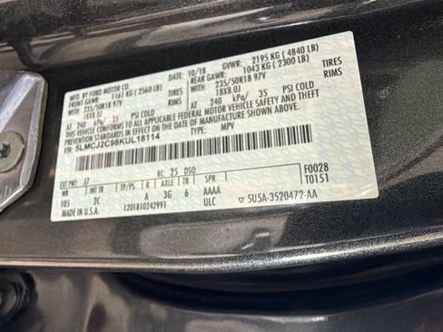 Used 2019 Lincoln MKC Select w/ Select Plus Package FWD image 12