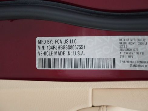 Certified 2025 Jeep Grand Cherokee Limited AWD/4WD image 54