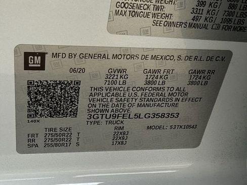 Used 2020 GMC Sierra 1500 Denali w/ Denali Ultimate Package AWD/4WD image 33