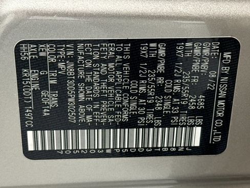 Used 2023 Nissan Rogue Platinum w/ Platinum Premium Package image 25