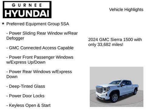 Used 2024 GMC Sierra 1500 Denali w/ Technology Package AWD/4WD image 7