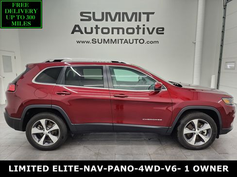 Used 2021 Jeep Cherokee Limited w/ Elite Package image 1