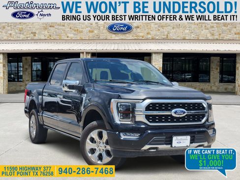 Used 2023 Ford F150 Platinum w/ Equipment Group 701A High AWD/4WD image 1