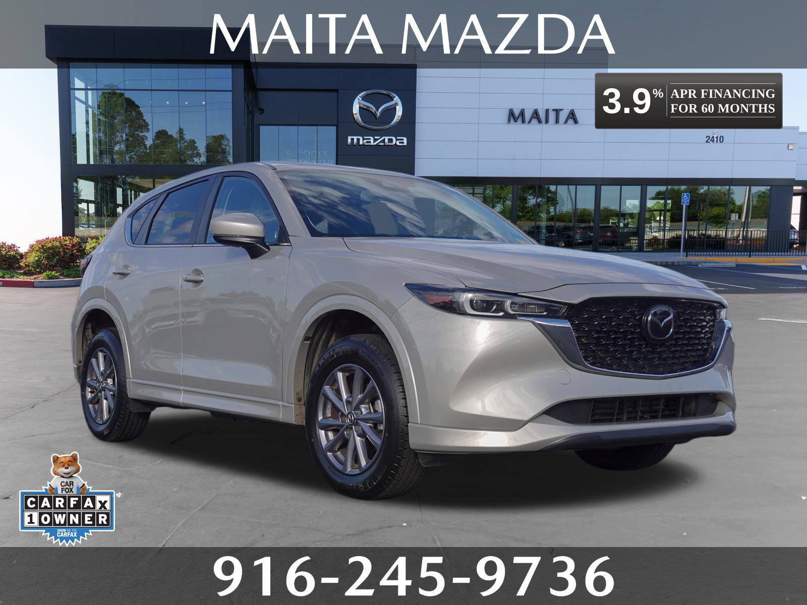 Used 2025 MAZDA CX-5 AWD 2.5 S w/ Preferred Package 360° Tour