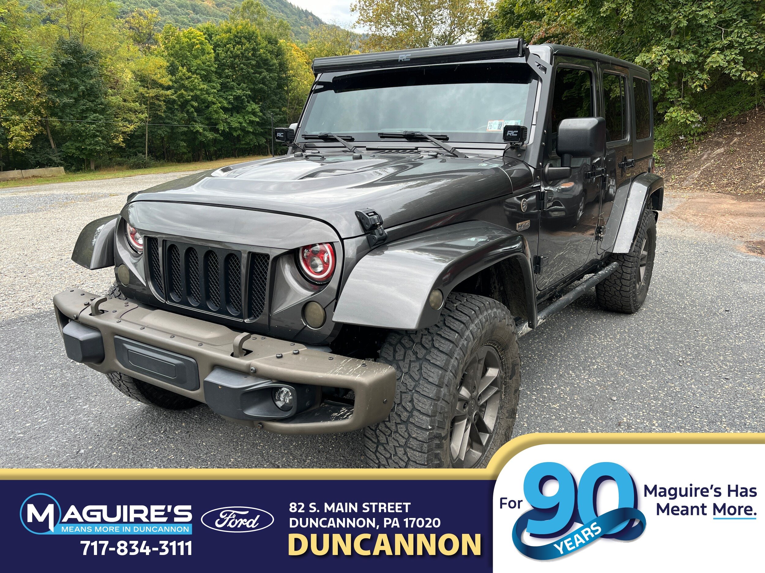 Used 2017 Jeep Wrangler Unlimited Sahara AWD/4WD image 1