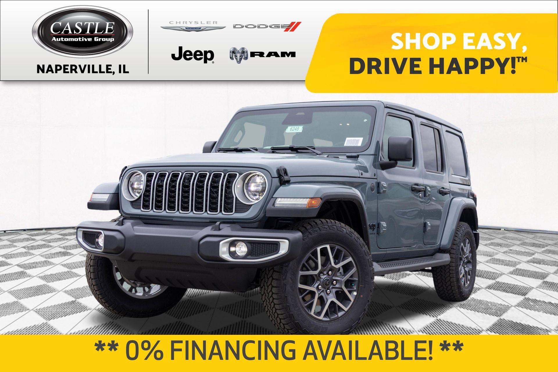 New 2026 Jeep Wrangler Unlimited Sahara AWD/4WD image 1