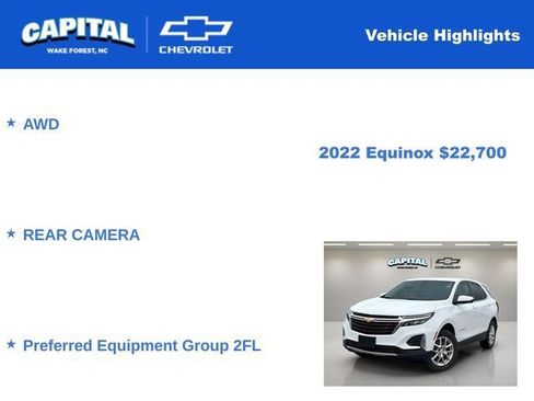 Used 2022 Chevrolet Equinox LT image 3