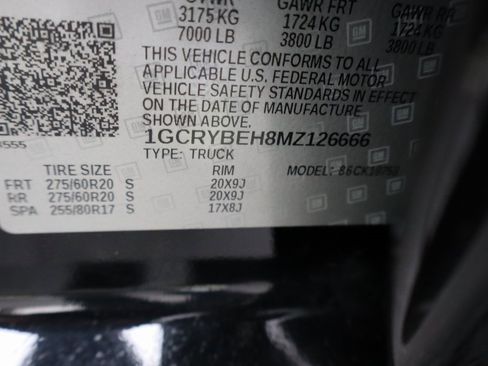 Used 2021 Chevrolet Silverado 1500 Custom image 23