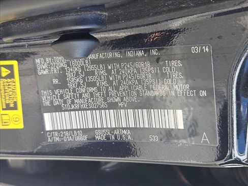 Used 2014 Toyota Highlander XLE AWD/4WD image 14
