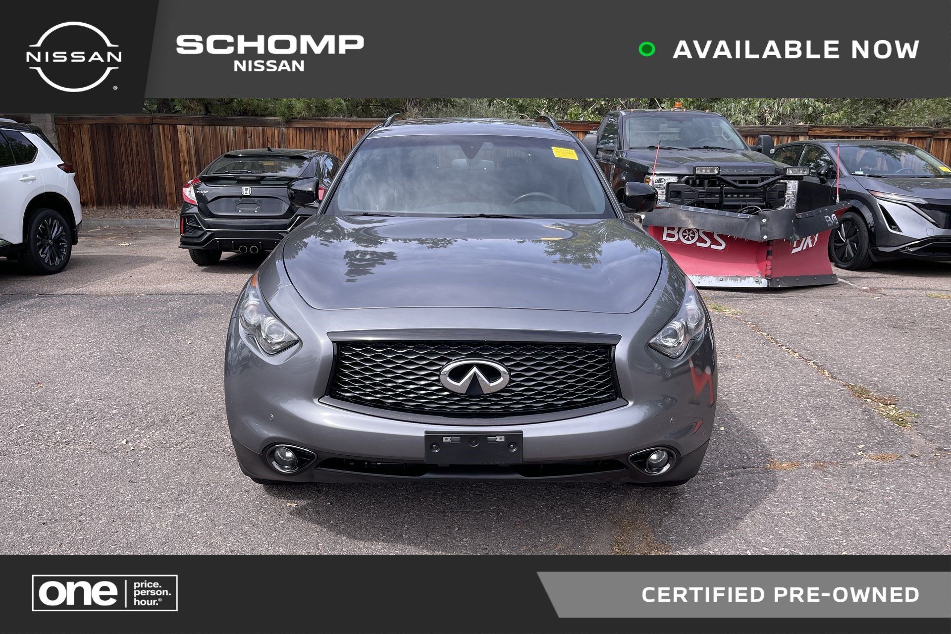 Used 2017 INFINITI QX70 2WD w/ Premium Package image 1